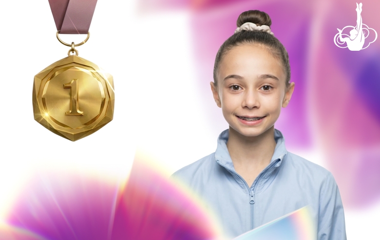 Алеся Найфонова стала чемпионкой в упражнении с мячом на Tbilisi Cup