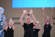 Participants of the training camp during their performance at the final concert