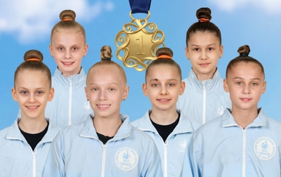 Group exercise gymnasts of the Russian junior team became champions of the Russia-China Games in the all-around