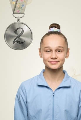 Яна Заикина завоевала серебряную медаль в многоборье на первенстве России