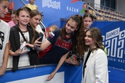 Olympic champion Alina Kabaeva at BRICS Games in Kazan