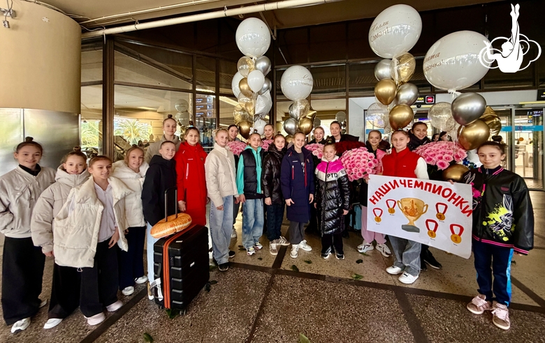 Групповичек Академии встретили после чемпионата России