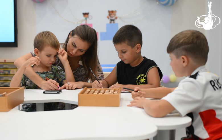 Preschoolers from early development groups have started studies in the new academic year