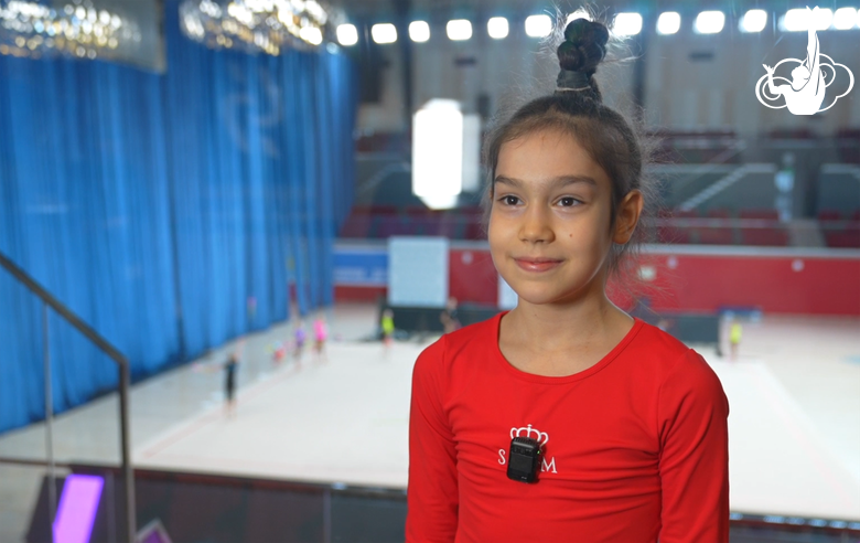 Gymnast from Makhachkala Alina Gadzhieva told us about preparations for the tournament for partners of the Sky Grace International Clubs Association