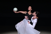 Lala Kramarenko and Mark Orlov in the Yin and Yang routine