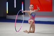 Veronika Malinina during the hoop exercise
