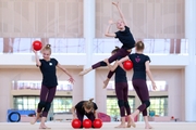 Academy group team during a training session
