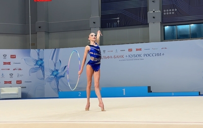Фрагменты упражнений Марии Дмитриевой, Ники Резник, Софьи Воробьевой, Евы Кононовой на Кубке России!