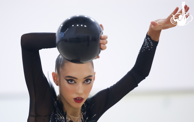 Николь Андрончик перед выступлением