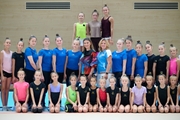 Olympic champion Alina Kabaeva, Evelina Tandalova, Ksenia Savinova, Yana Zaikina, and gymnasts and coaches from Belgorod and Bryansk
