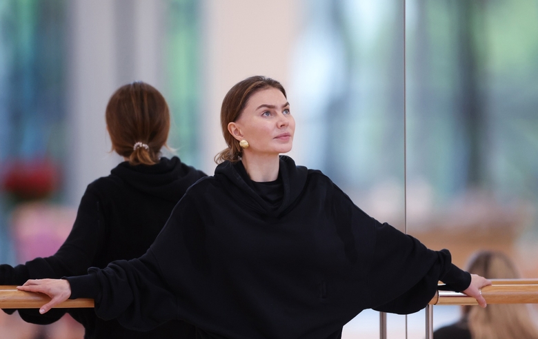 May 21, 2026. Olympic champion Alina Kabaeva during training at the Academy