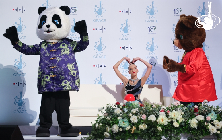 Julia Protsenko after the performance