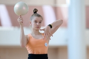 Alexandra Borisova during a training session at the Academy