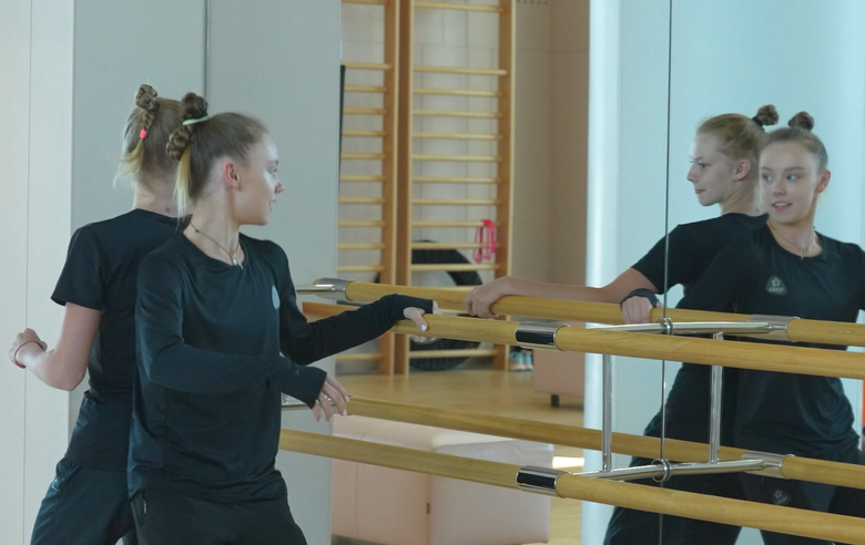 Challenge "Can you repeat it?" for gymnasts the Russian national team and the Academy