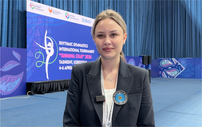 "I see their tremendous growth from tournament to tournament." Judge Anastasia Zhuravleva talks about the performance of our gymnasts at the Shining Star tournament