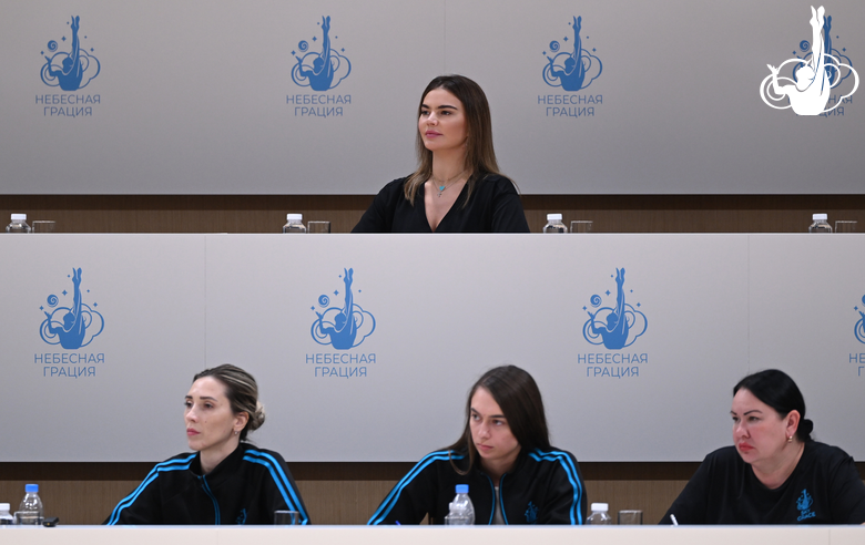 September 13, 2025. Olympic champion Alina Kabaeva during training at the Academy