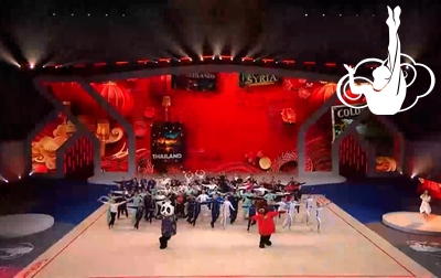 Флешмоб «Дружба» завершил гала-концерт международного турнира «Кубок "Небесная грация"» и Beijing Top Open — 2025!