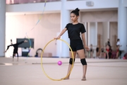 Gymnast Aryaa Nitesh Kadam during training at the Academy