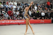 Eva Chugunova during the performance