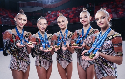 The Academy group gymnasts share their emotions from winning the all-around at the Russian Championships