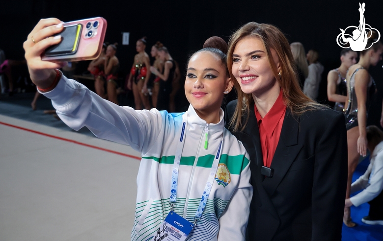 February 28, 2026. Olympic champion Alina Kabaeva at the Russian Championship in Moscow