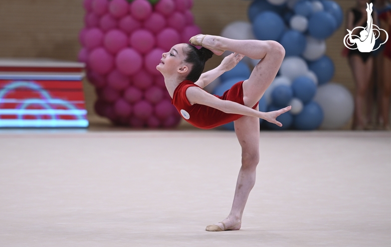 Alexandra Lagvilava at the mAlinka tournament