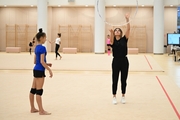 September 10, 2025. Olympic champion Alina Kabaeva during training at the Academy