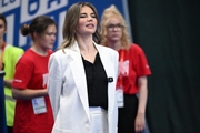 Olympic champion Alina Kabaeva at BRICS Games in Kazan