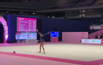 Enjoy excerpts from Ulyana Janus's routine at the AEON Cup World Club Championships!