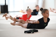 Alexandra Kiryushina at a training session during the recovery camp at the Academy