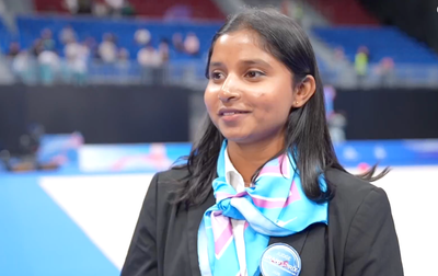 «Видеть все эти выступления — нечто невероятное». Судья Джасния Паданнапалли Парамб — о «ГРАН-ПРИ. Кубке чемпионок имени Алины Кабаевой»