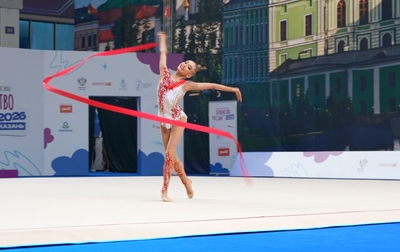 Fragments of performances of gymnasts of the Academy at the Russian Junior Championships