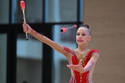 Elena Styushina during her performance at the final concert