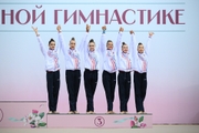 The Volgograd region team during the award ceremony of the team competition