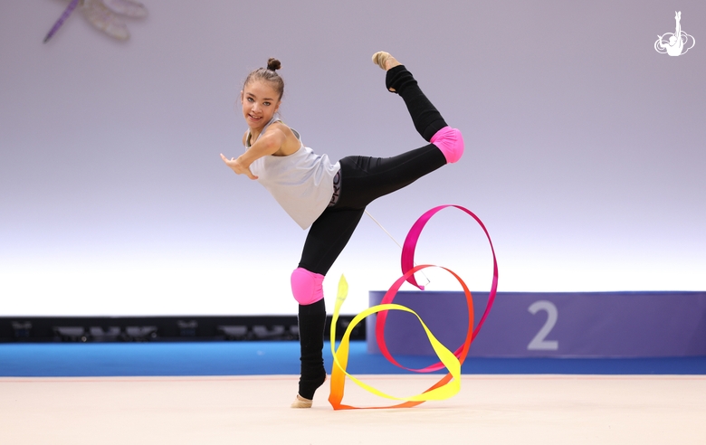 Ксения Савинова во время опробования