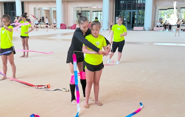Yana Zaikina and Ksenia Savinova held a master class for children from Kazan
