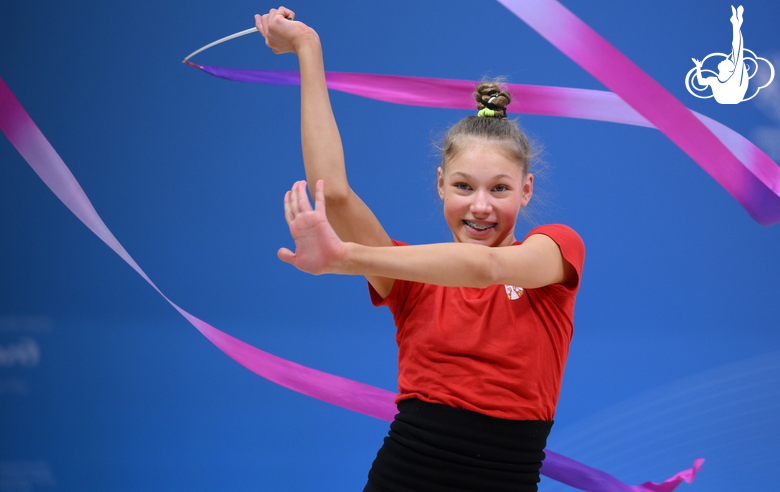 Masa Nikolic during podium training