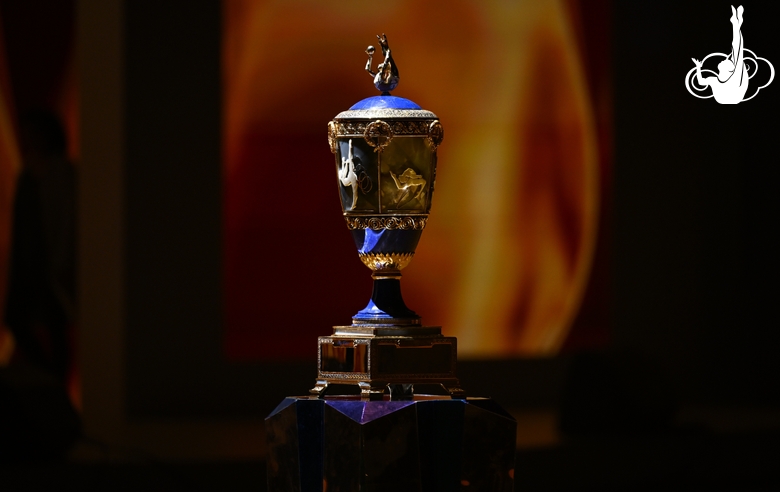 Main trophy of the Sky Grace Cup International Tournament