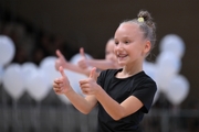 A training camp participant during the performance at the final concert