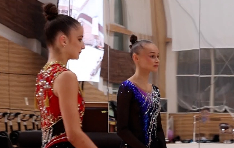 A control training session with Alina Kabaeva was held in Novogorsk