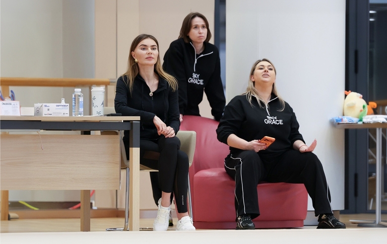 May 20, 2026. Olympic champion Alina Kabaeva during training at the Academy
