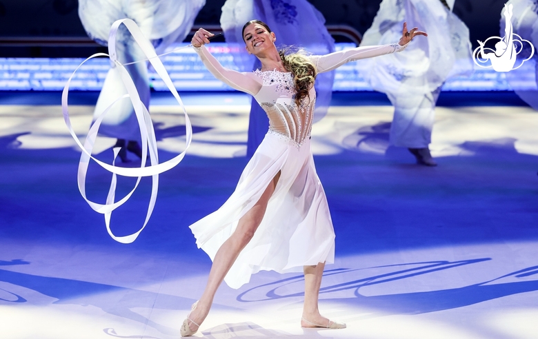 Александра Солдатова на церемонии открытия