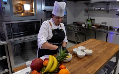 Cooking with a nutritionist. Banana-oatmeal cookies.