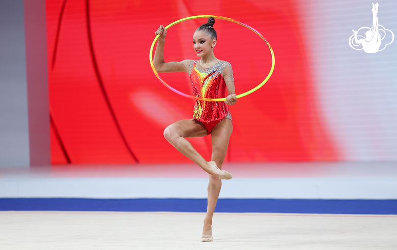 Ксения Савинова стала чемпионкой многоборья международного турнира «Кубок "Небесная грация"» и Beijing Top Open — 2025 по программе юниорок