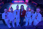 3 мая 2026 года. Олимпийская чемпионка Алина Кабаева и сборная России в групповых упражнениях на Кубке Европы