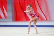 Elizaveta Geraskina during the ball exercise