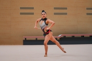 Gymnast Kimaya Karle during a control training session
