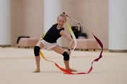 Evelina Tandalova during a training session at the Academy