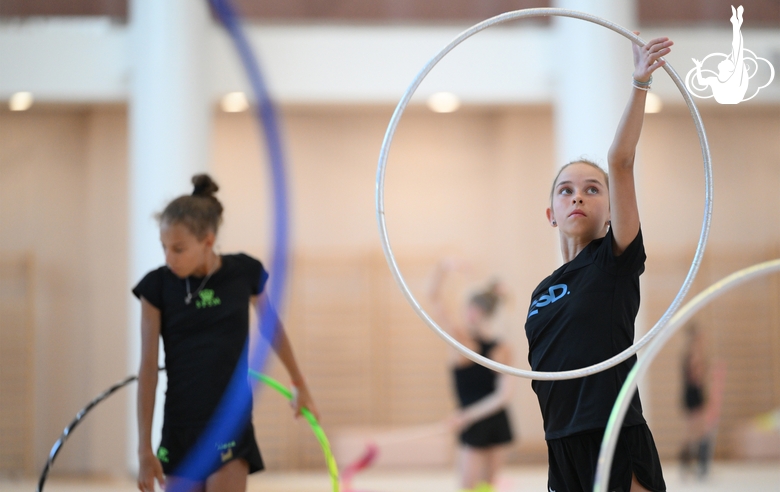 Sofia Ilteryakova during the recovery camp at the Academy