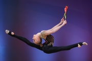 Elizaveta Geraskina during the clubs exercise
